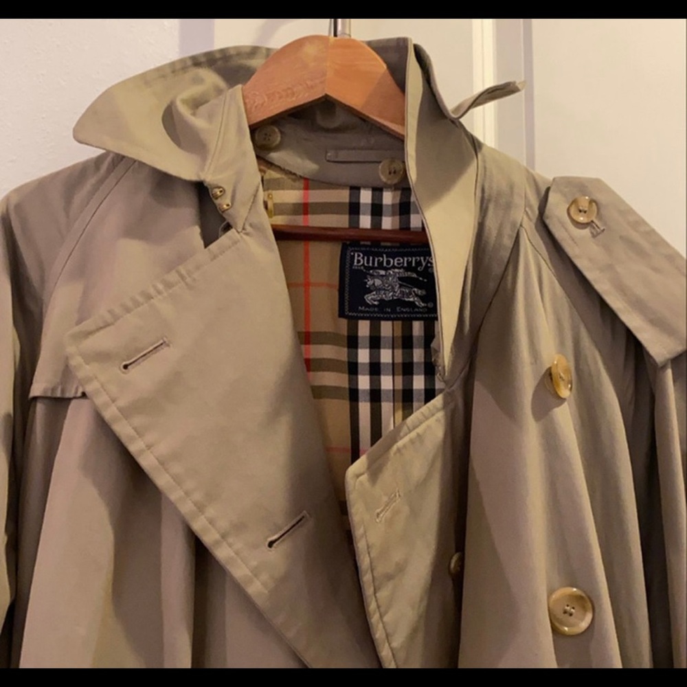 BURBERRY FULL LENGTH TRENCH COAT